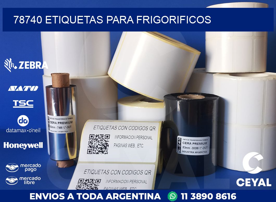 78740 ETIQUETAS PARA FRIGORIFICOS