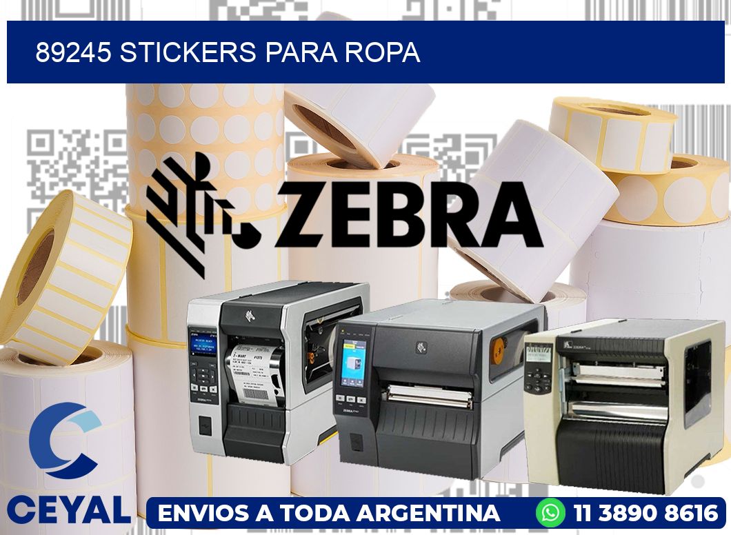 89245 STICKERS PARA ROPA