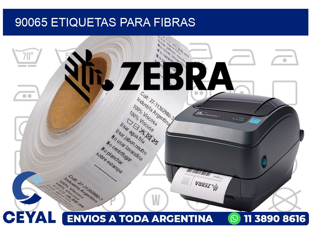 90065 ETIQUETAS PARA FIBRAS