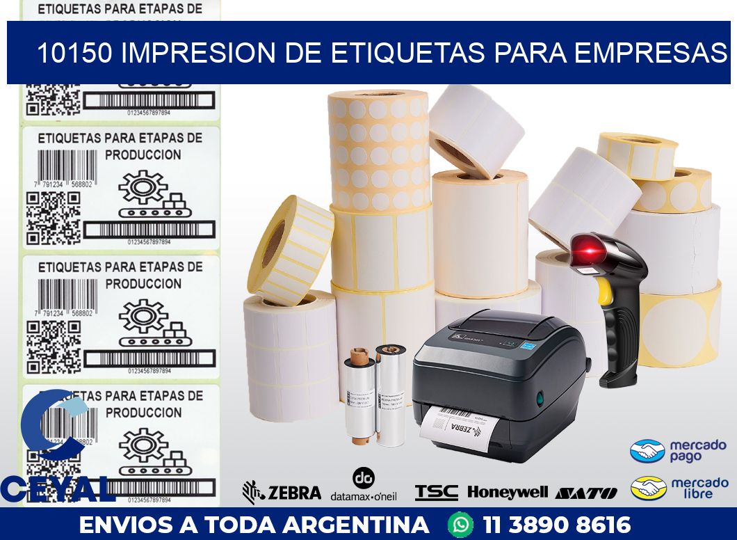 10150 IMPRESION DE ETIQUETAS PARA EMPRESAS