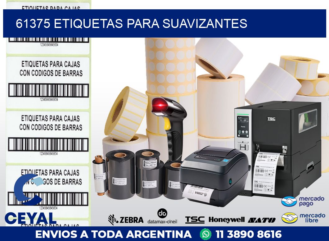 61375 ETIQUETAS PARA SUAVIZANTES