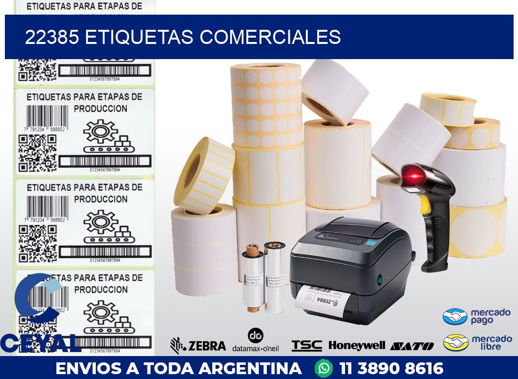 22385 ETIQUETAS COMERCIALES
