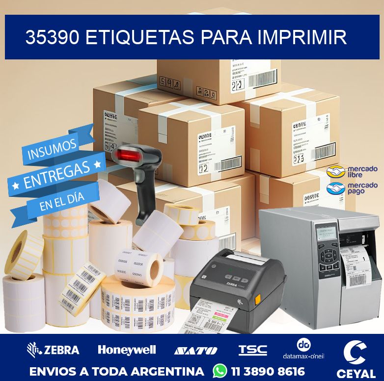 35390 ETIQUETAS PARA IMPRIMIR