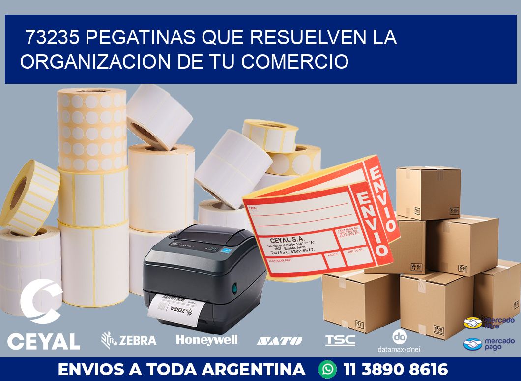 73235 PEGATINAS QUE RESUELVEN LA ORGANIZACION DE TU COMERCIO