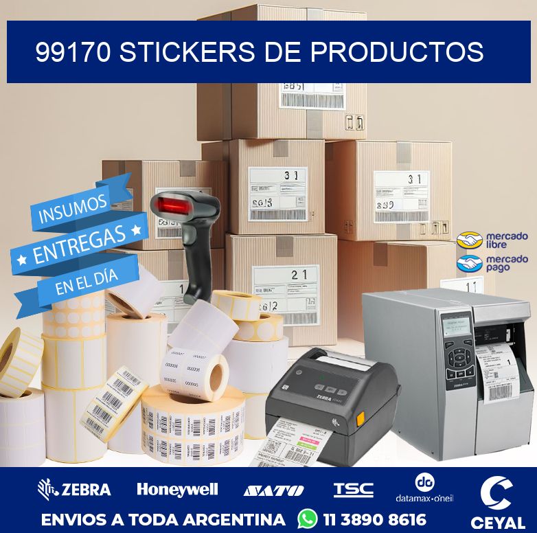 99170 STICKERS DE PRODUCTOS