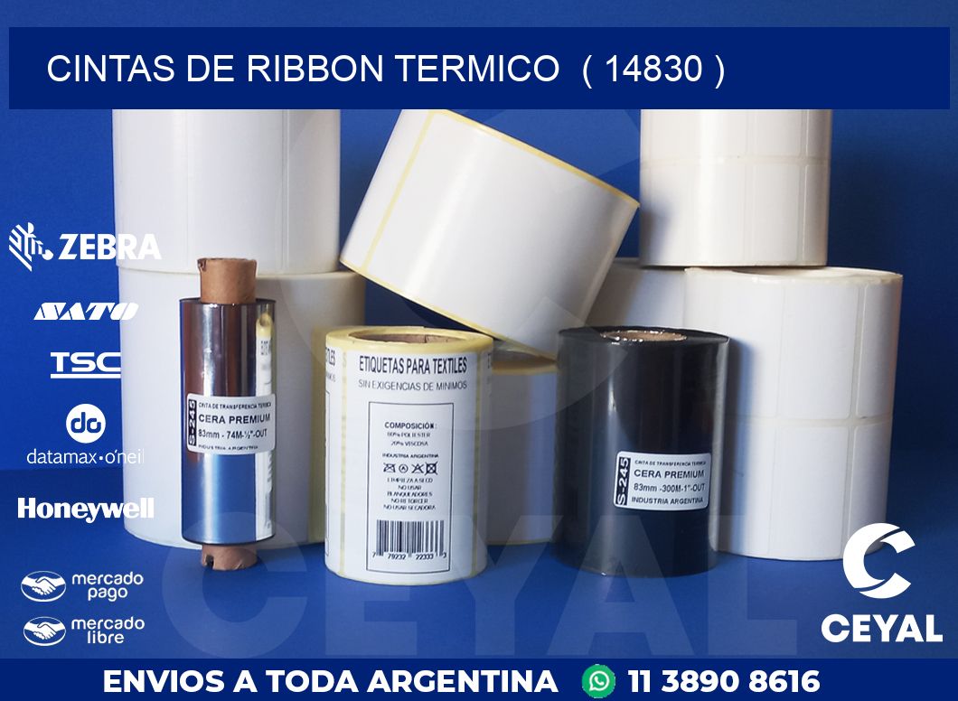 CINTAS DE RIBBON TERMICO  ( 14830 )