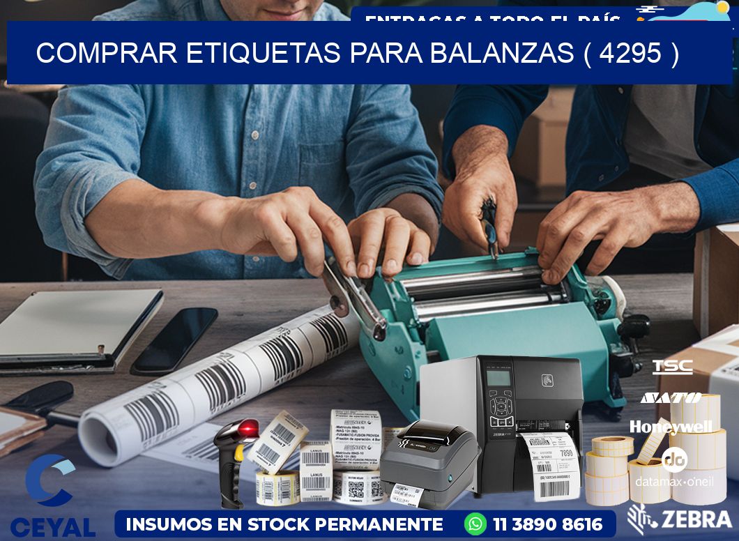 COMPRAR ETIQUETAS PARA BALANZAS ( 4295 )