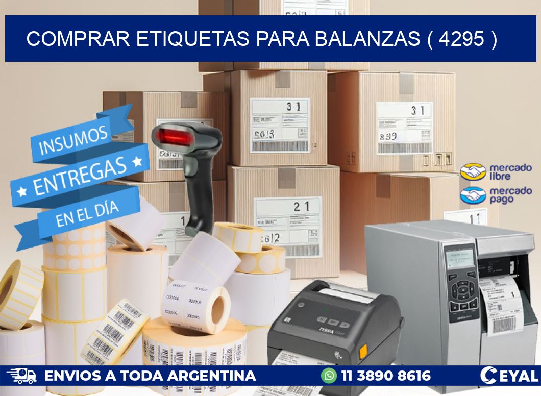 COMPRAR ETIQUETAS PARA BALANZAS ( 4295 )