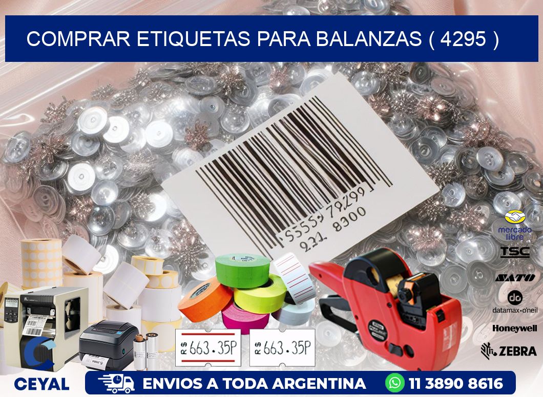 COMPRAR ETIQUETAS PARA BALANZAS ( 4295 )