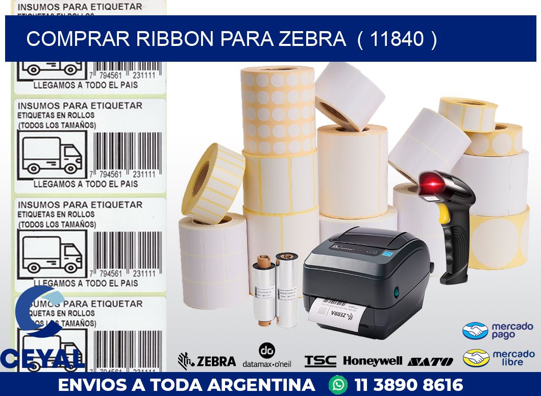 COMPRAR RIBBON PARA ZEBRA  ( 11840 )