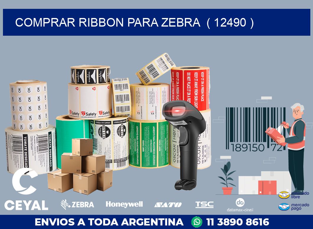 COMPRAR RIBBON PARA ZEBRA  ( 12490 )