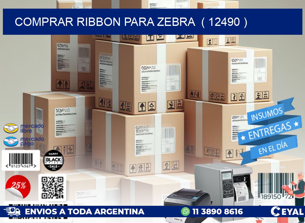 COMPRAR RIBBON PARA ZEBRA  ( 12490 )