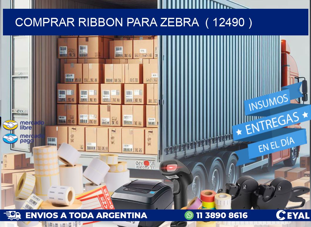 COMPRAR RIBBON PARA ZEBRA  ( 12490 )