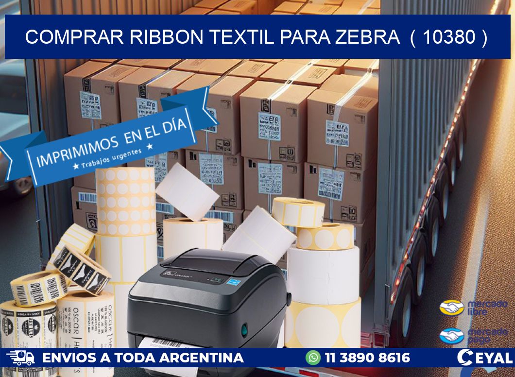 COMPRAR RIBBON TEXTIL PARA ZEBRA  ( 10380 )