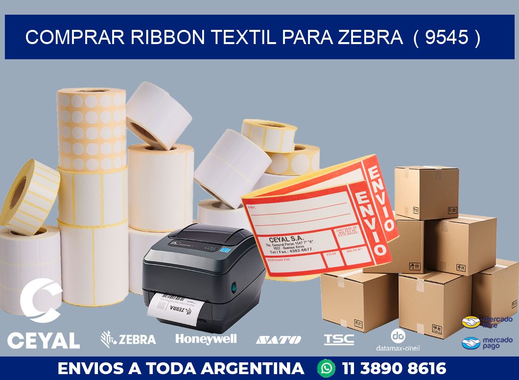 COMPRAR RIBBON TEXTIL PARA ZEBRA  ( 9545 )