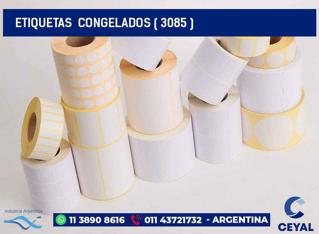 ETIQUETAS  CONGELADOS ( 3085 )