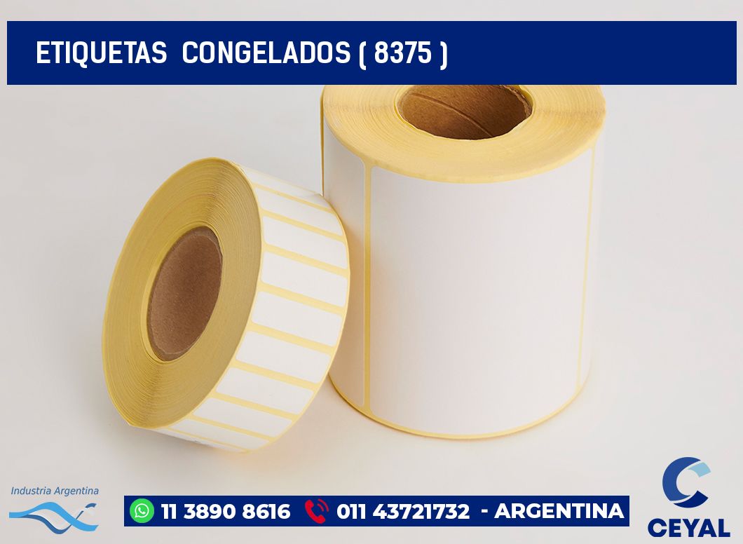 ETIQUETAS  CONGELADOS ( 8375 )