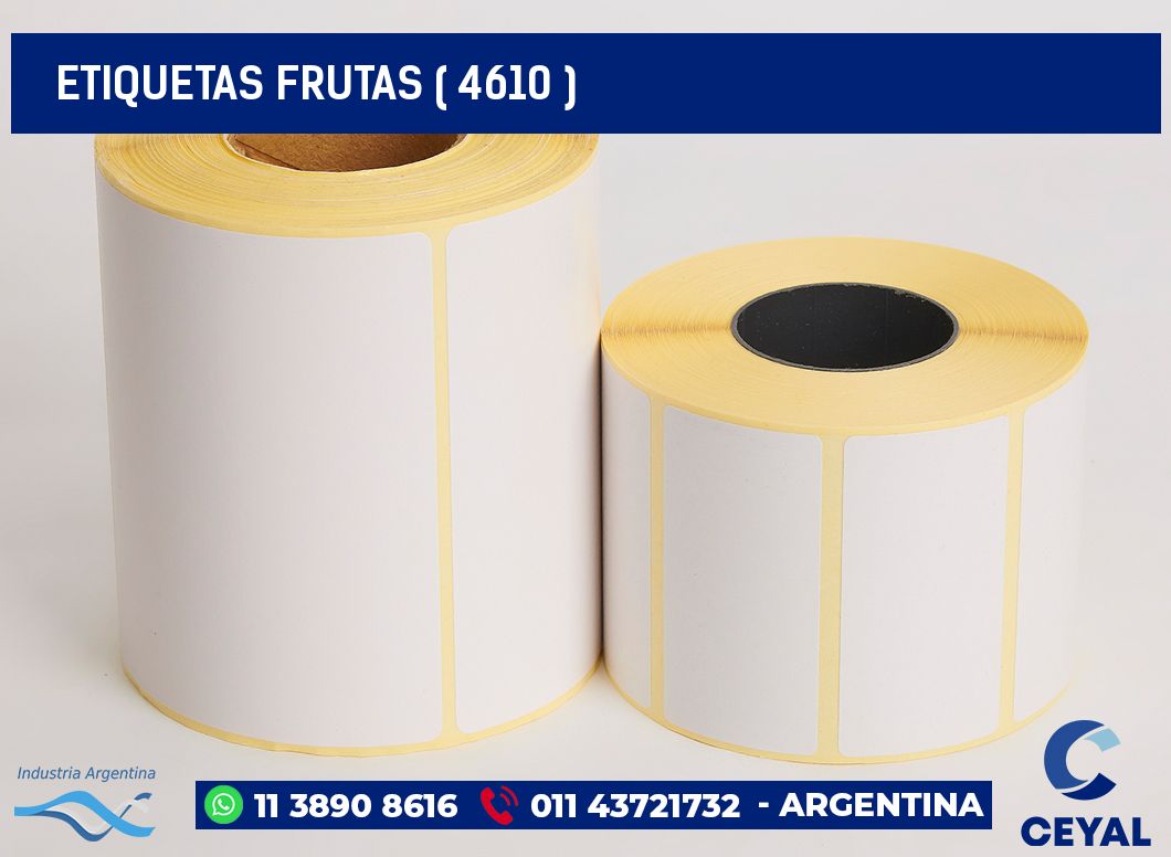 ETIQUETAS FRUTAS ( 4610 )