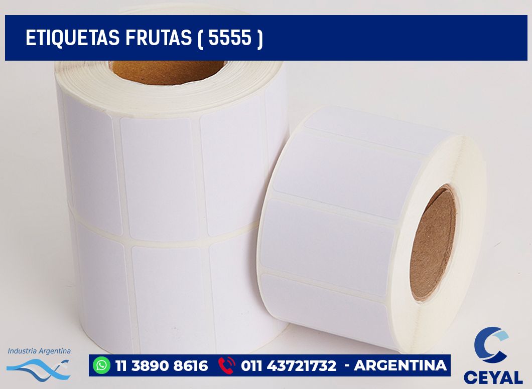 ETIQUETAS FRUTAS ( 5555 )