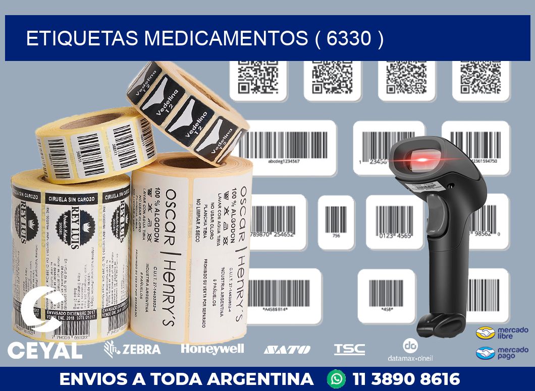 ETIQUETAS MEDICAMENTOS ( 6330 )