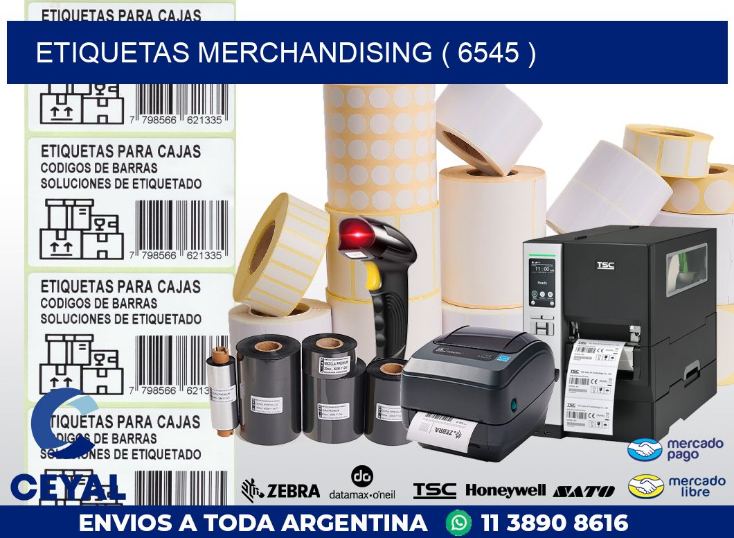 ETIQUETAS MERCHANDISING ( 6545 )