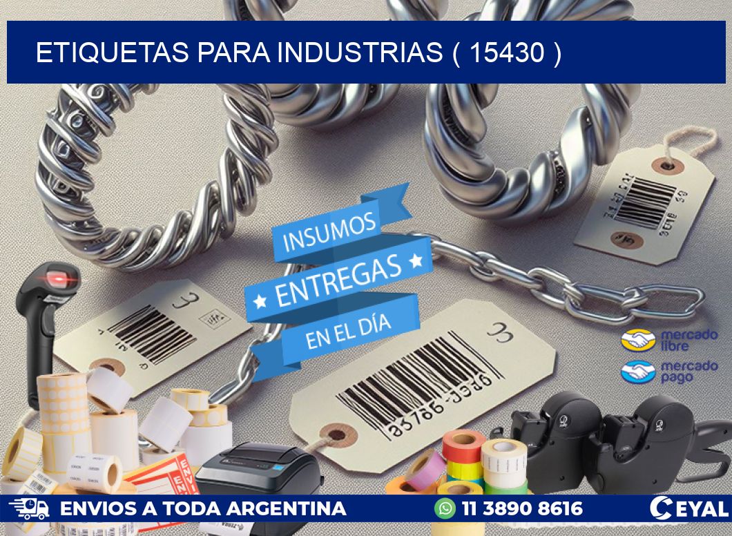 ETIQUETAS PARA INDUSTRIAS ( 15430 )