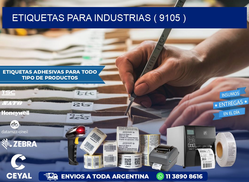 ETIQUETAS PARA INDUSTRIAS ( 9105 )