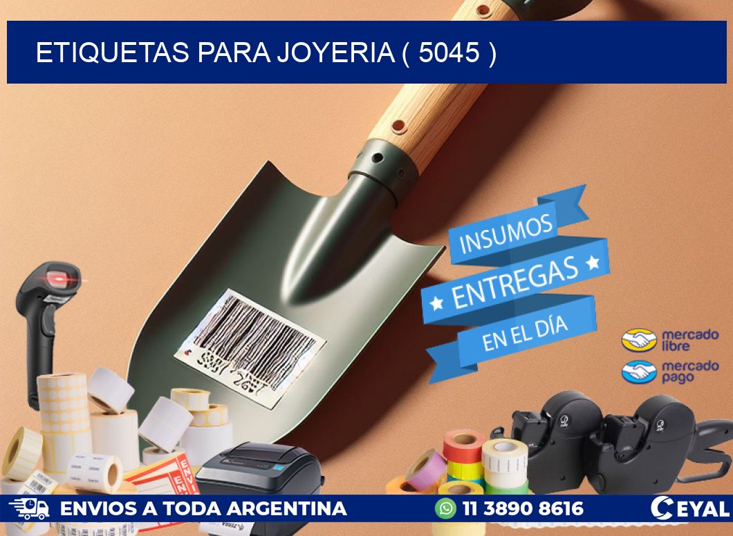 ETIQUETAS PARA JOYERIA ( 5045 )