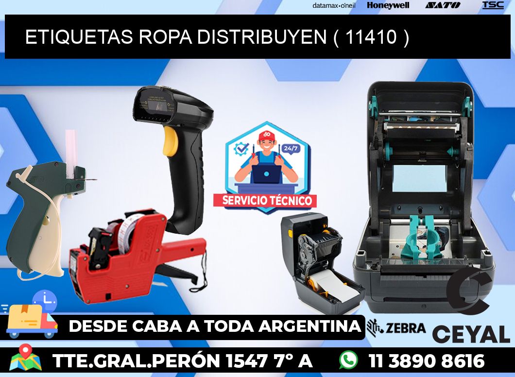 ETIQUETAS ROPA DISTRIBUYEN ( 11410 )