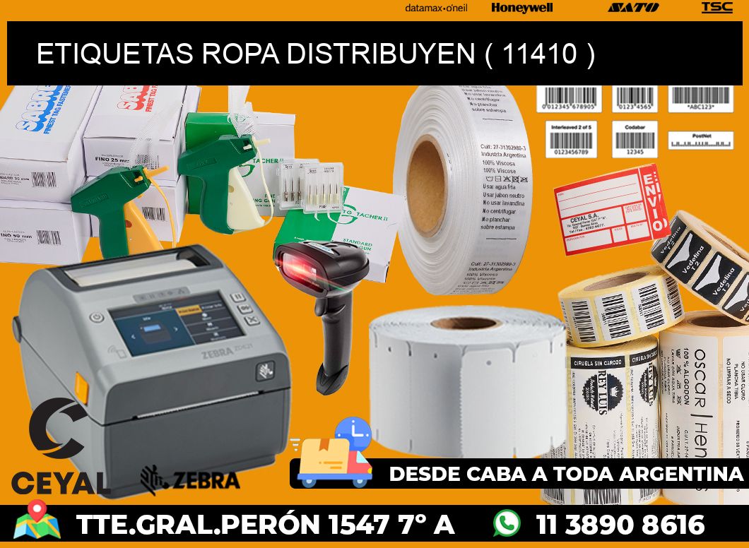 ETIQUETAS ROPA DISTRIBUYEN ( 11410 )