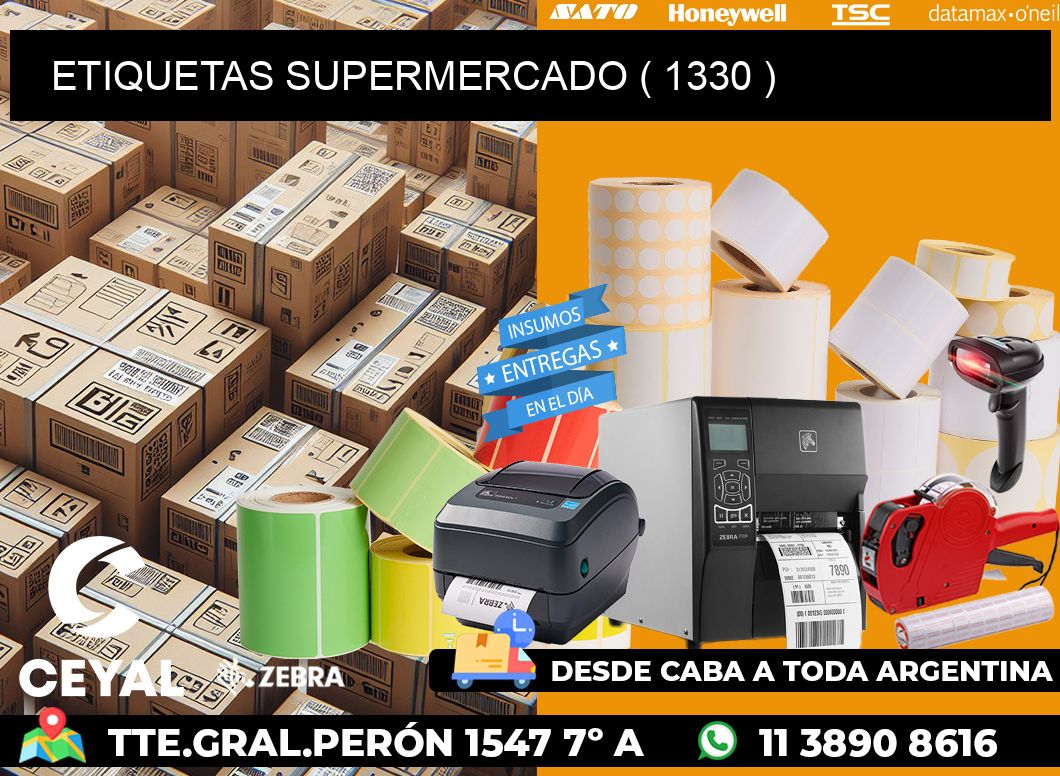 ETIQUETAS SUPERMERCADO ( 1330 )