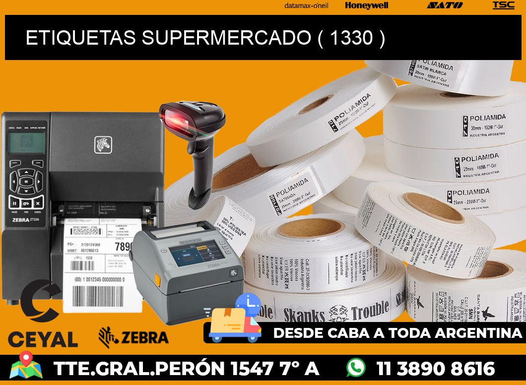 ETIQUETAS SUPERMERCADO ( 1330 )