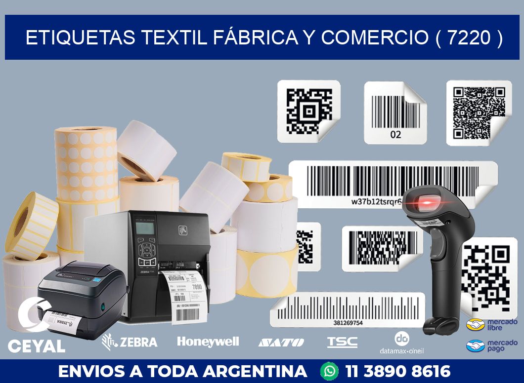 ETIQUETAS TEXTIL FÁBRICA Y COMERCIO ( 7220 )