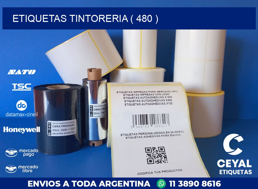 ETIQUETAS TINTORERIA ( 480 )