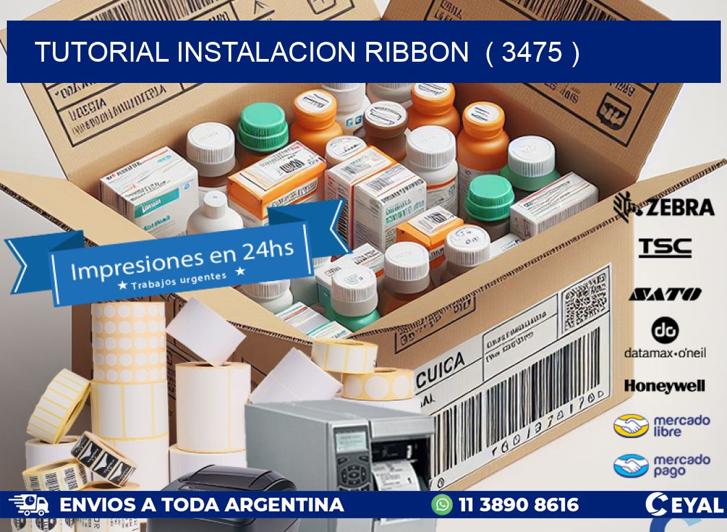 TUTORIAL INSTALACION RIBBON  ( 3475 )