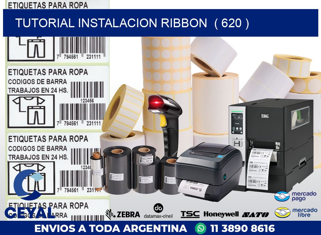 TUTORIAL INSTALACION RIBBON  ( 620 )