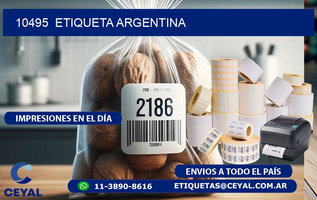 10495  ETIQUETA ARGENTINA