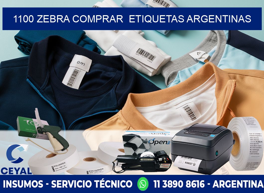 1100 ZEBRA COMPRAR  ETIQUETAS ARGENTINAS