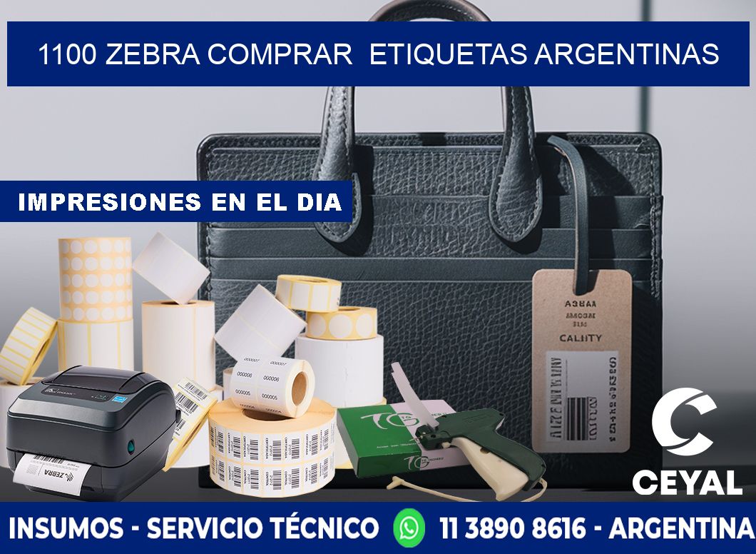 1100 ZEBRA COMPRAR  ETIQUETAS ARGENTINAS