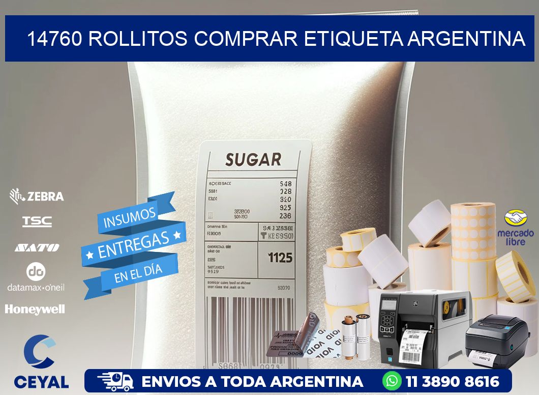 14760 ROLLITOS COMPRAR ETIQUETA ARGENTINA