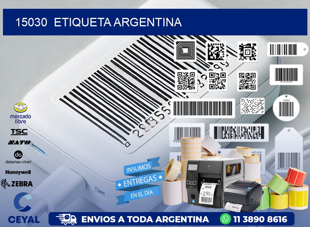 15030  ETIQUETA ARGENTINA