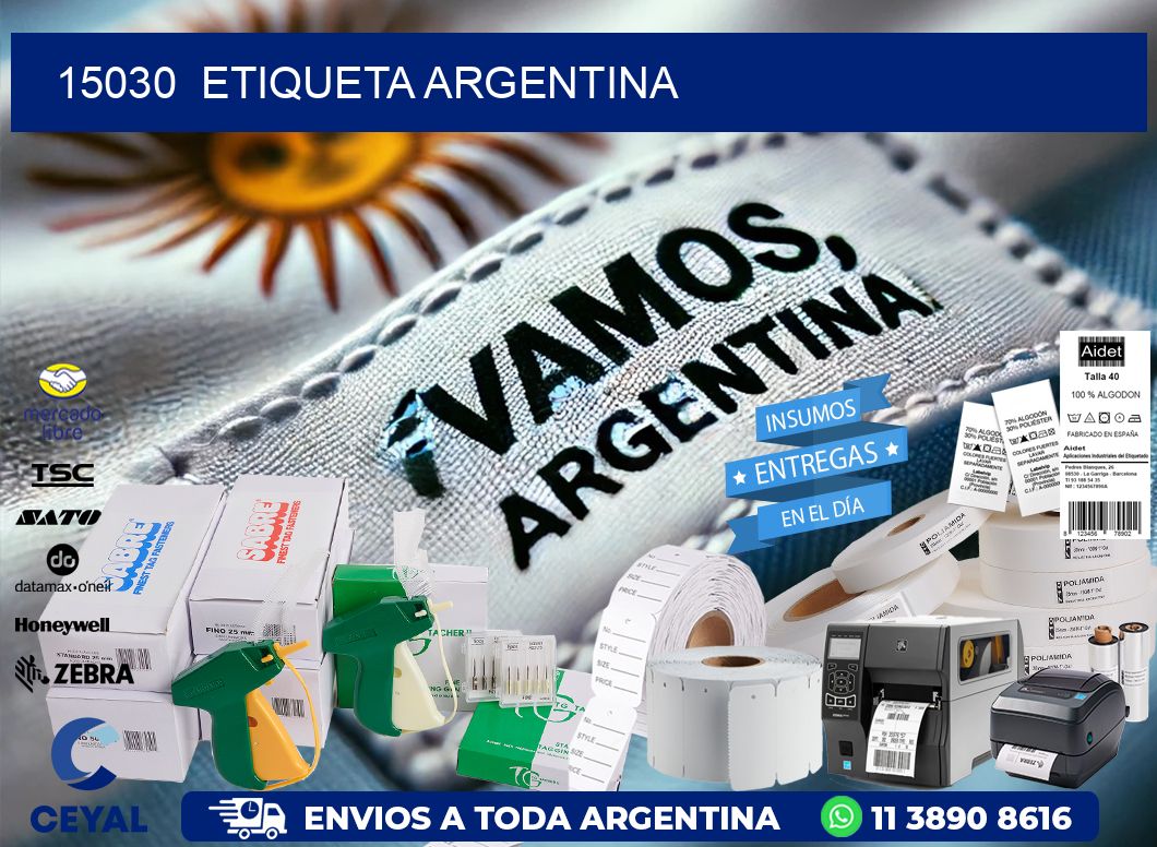 15030  ETIQUETA ARGENTINA