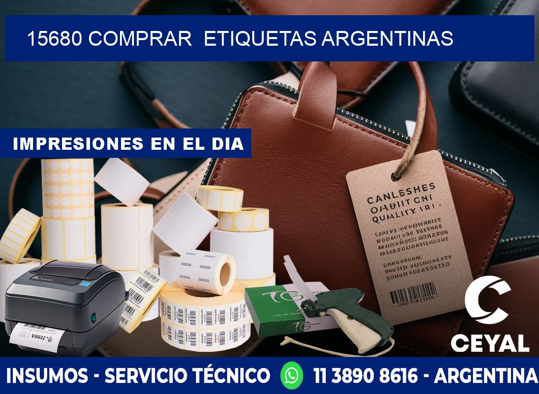 15680 COMPRAR  ETIQUETAS ARGENTINAS