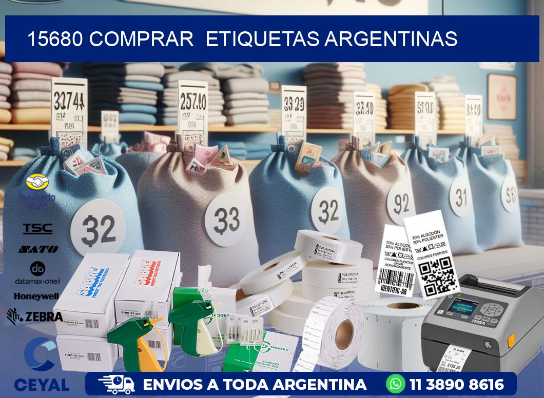 15680 COMPRAR  ETIQUETAS ARGENTINAS