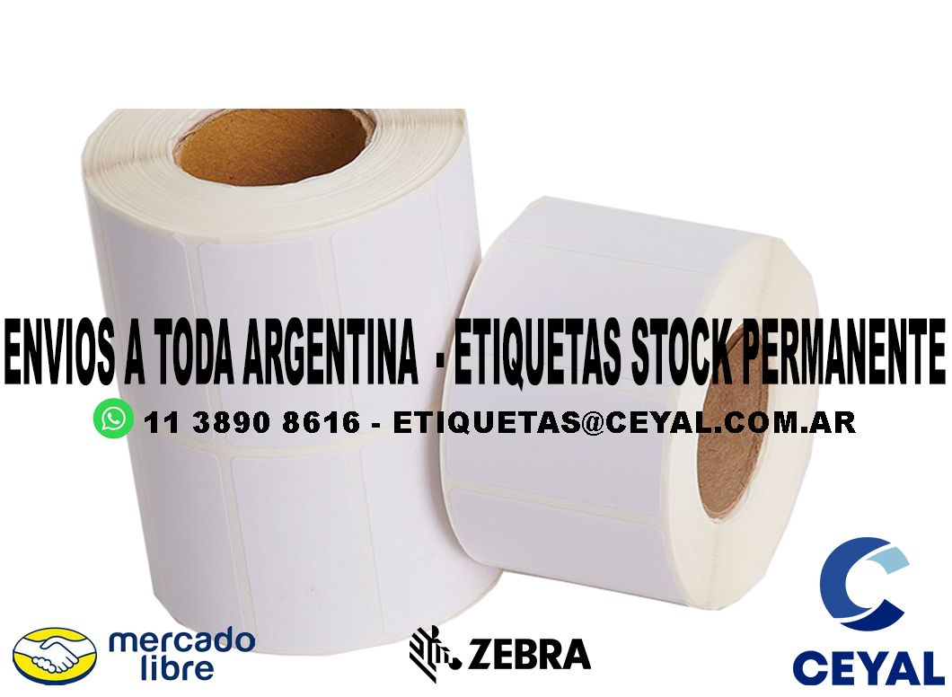 1600 ETIQUETAS PAPEL 29 x 42