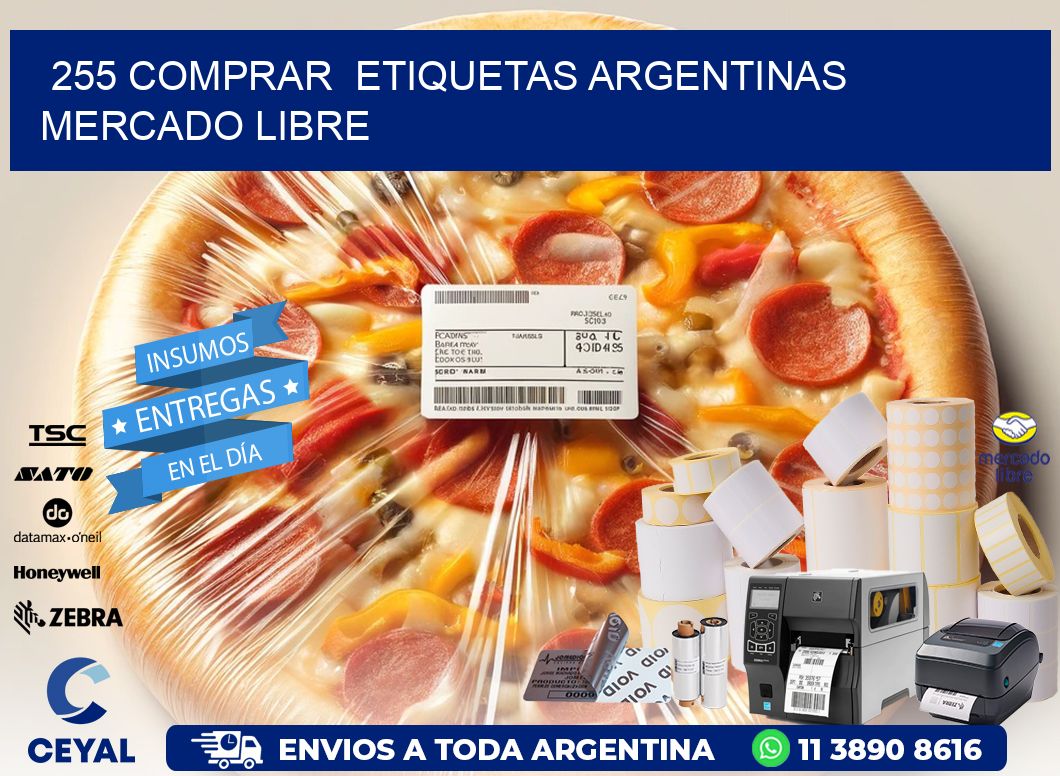 255 COMPRAR  ETIQUETAS ARGENTINAS MERCADO LIBRE