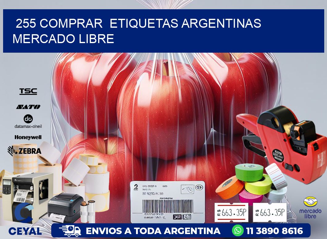 255 COMPRAR  ETIQUETAS ARGENTINAS MERCADO LIBRE