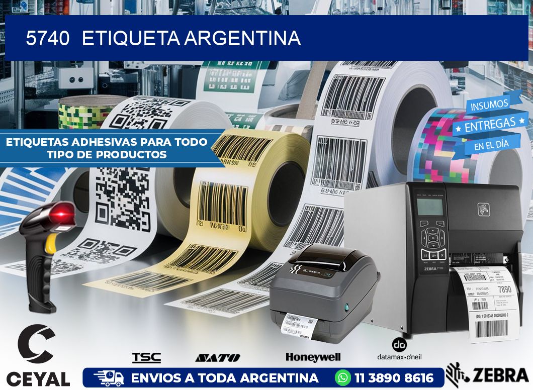 5740  ETIQUETA ARGENTINA