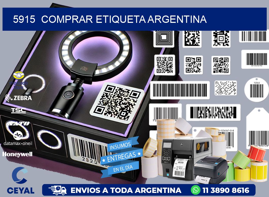 5915  COMPRAR ETIQUETA ARGENTINA