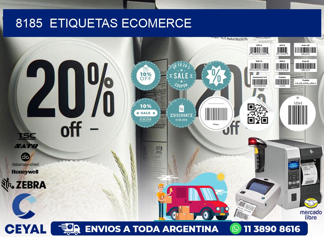 8185  ETIQUETAS ECOMERCE